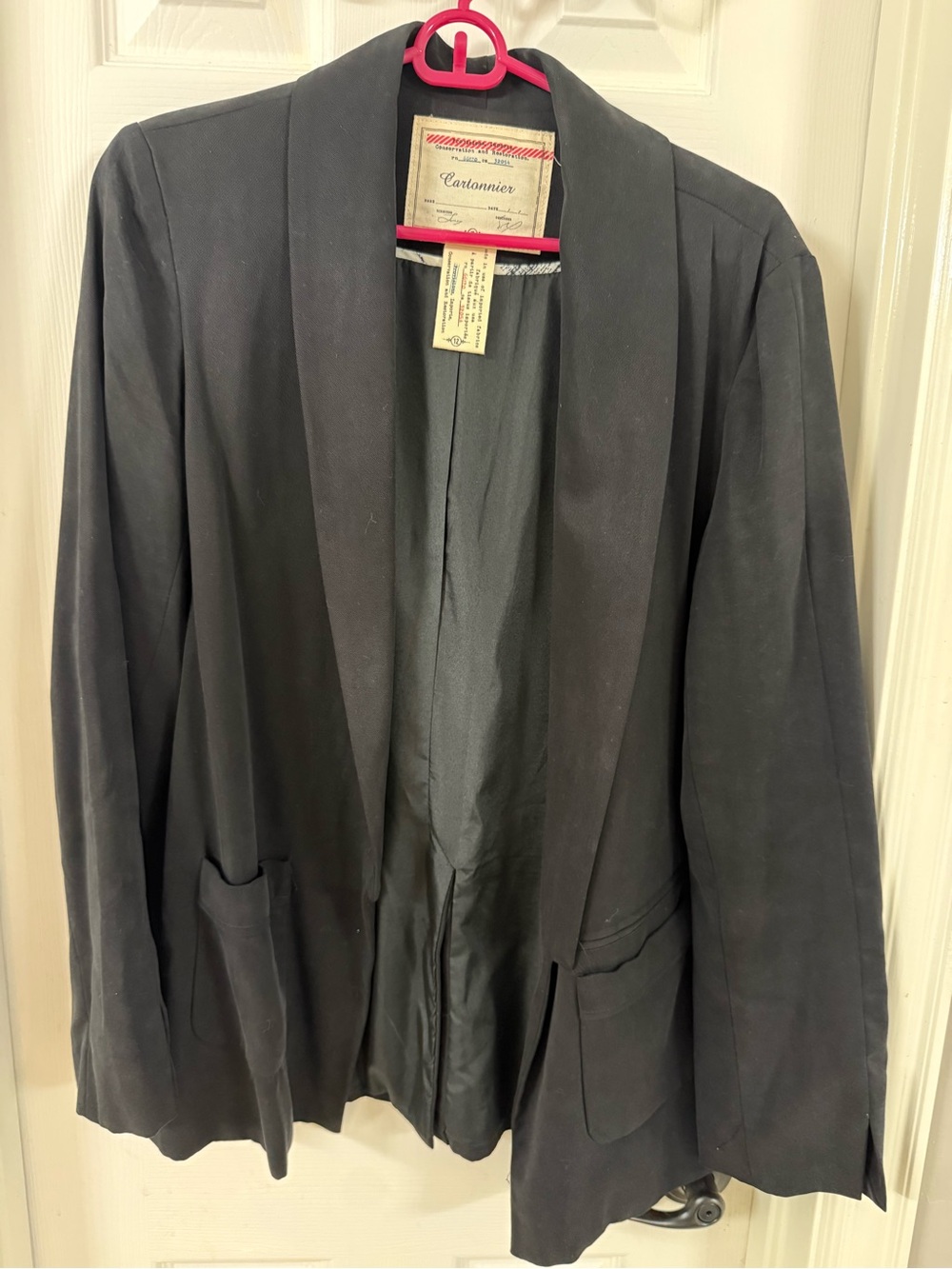 Anthropologie Cartonnier Black Blazer
